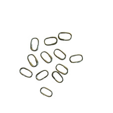 Mustad Oval Split Rings str.1